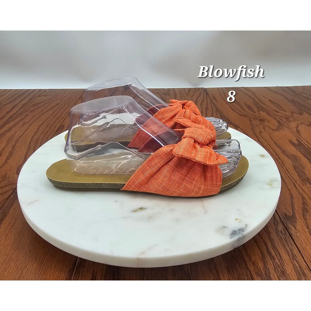 Blowfish Tangerine‎ Malibu Sandals Boho Whismical Resort Minimalist